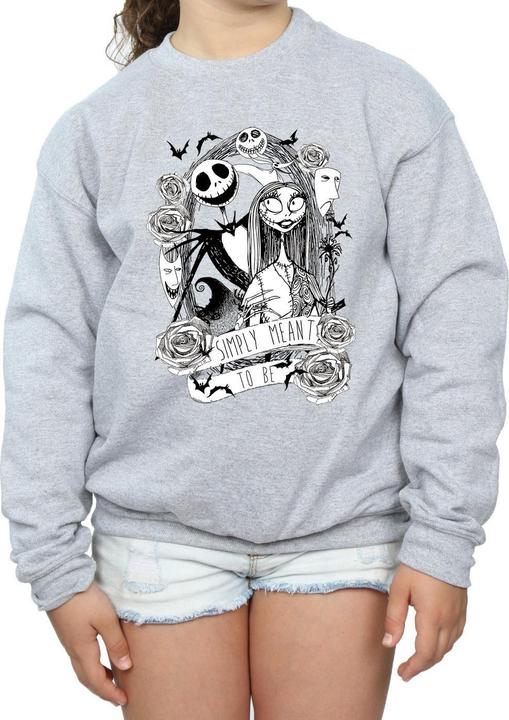 Immagine prodotto Disney Nightmare Before Christmas Simply Meant To Be Felpa Ragazze (140, 146)
