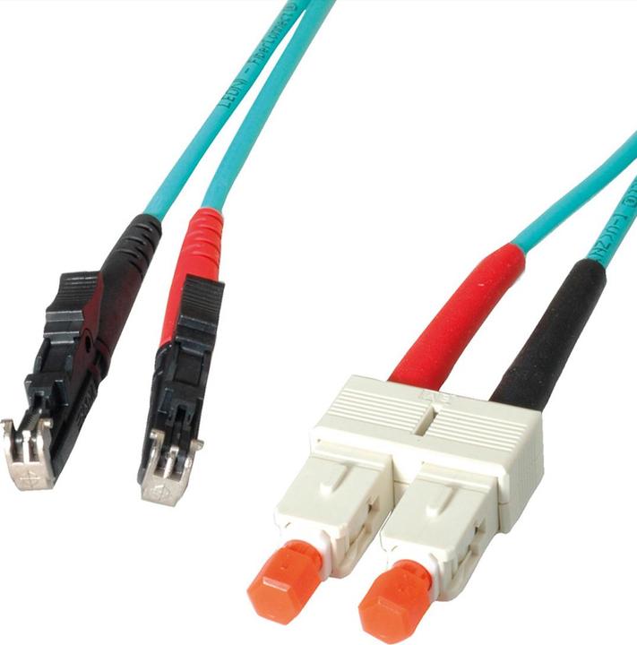 Actual product image Leoni FO patch cable OM3 (S/FTP, CAT6a, 2 m)