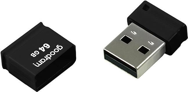 Image du produit Goodram Lecteur flash USB UPI2 64 Go Type-A 2.0 Noir (64 Go, USB 2.0)