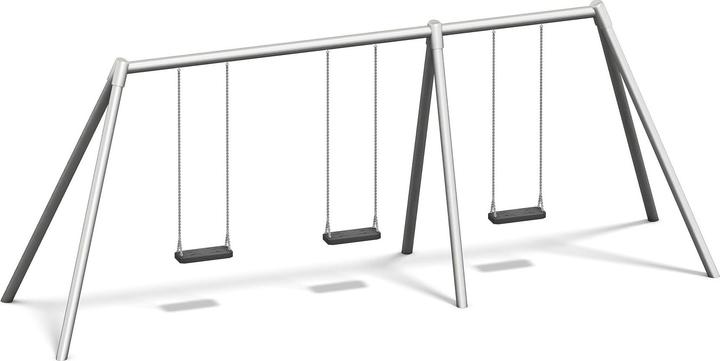 Playparc Triple swing metal