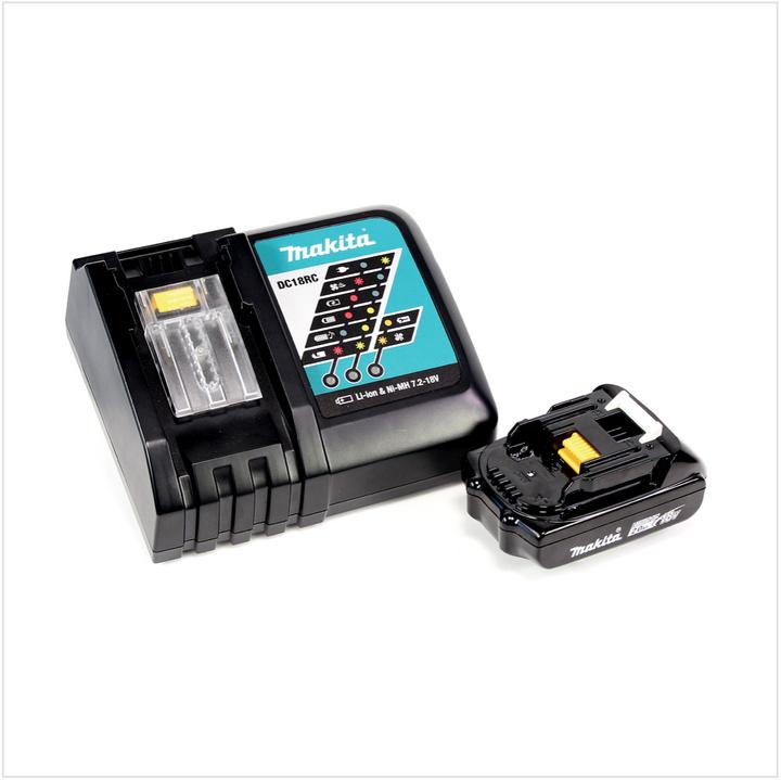 Immagine prodotto Makita DFS 251 RA1J Avvitatore a batteria per cartongesso 18 V Brushless + 1x batteria 2.0 Ah + caricatore (Batteria ricaricabile)