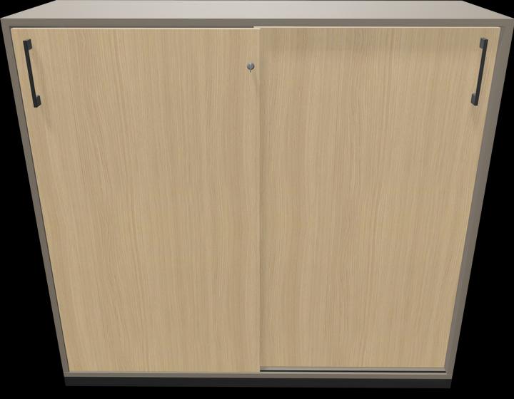 Actual product image Narbutas Choice sliding door cabinet (120 x 40 x 111.5 cm)