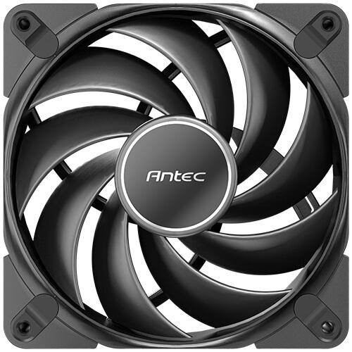 Produktbild Antec Tranquil 120, 120 mm x 25 mm Gehäuselüfter, PWM-Lüfter, 2000 U/min, 59,23 CFM, 2,46 mmHO, 4-p (120 mm, 3 x)