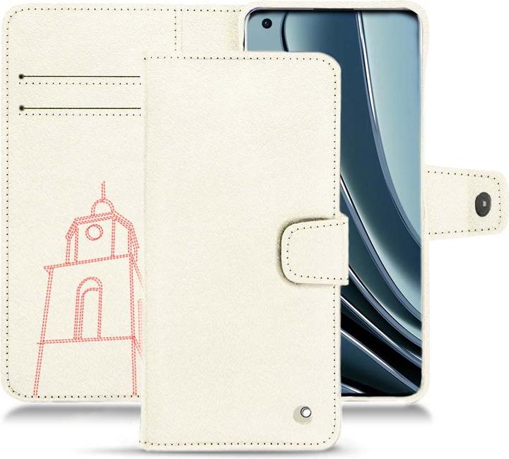 Actual product image Noreve Leather wallet with horizontal flap (Realme 10 Pro+)