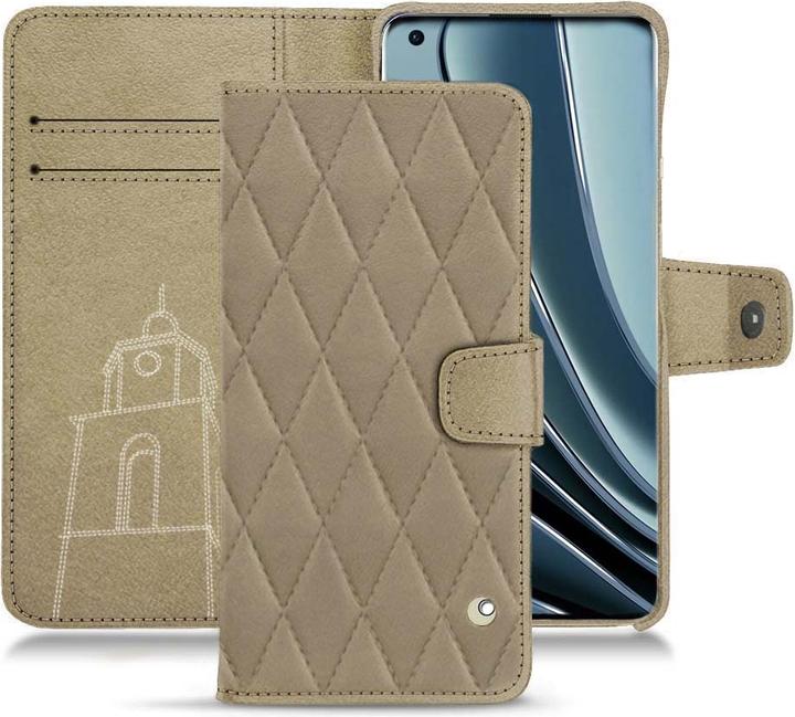 Actual product image Noreve Leather wallet with horizontal flap (Realme 10 Pro+)