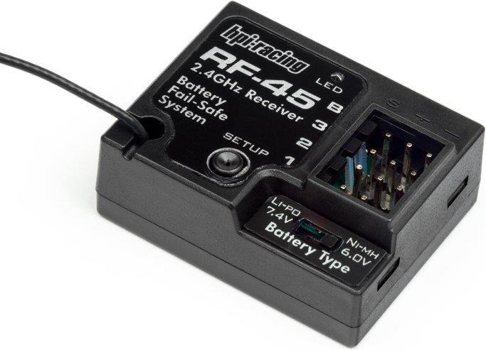 Actual product image HPI Receiver RF-45 (2.4Ghz/3 canaux)