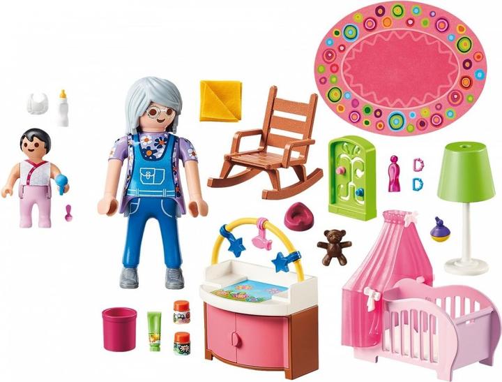 Produktbild Playmobil Babyzimmer (70210, Playmobil Dollhouse)