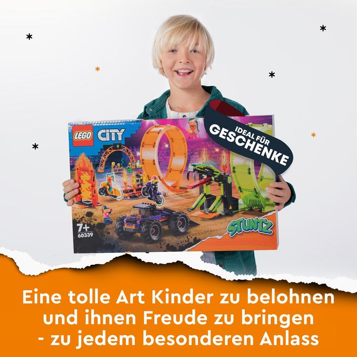 Produktbild LEGO Stuntshow-Doppellooping (60339, LEGO City)