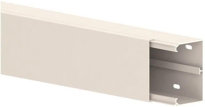 GGK Channel LFG 60x90 1020 cream white with mounting rail (1600 cm)