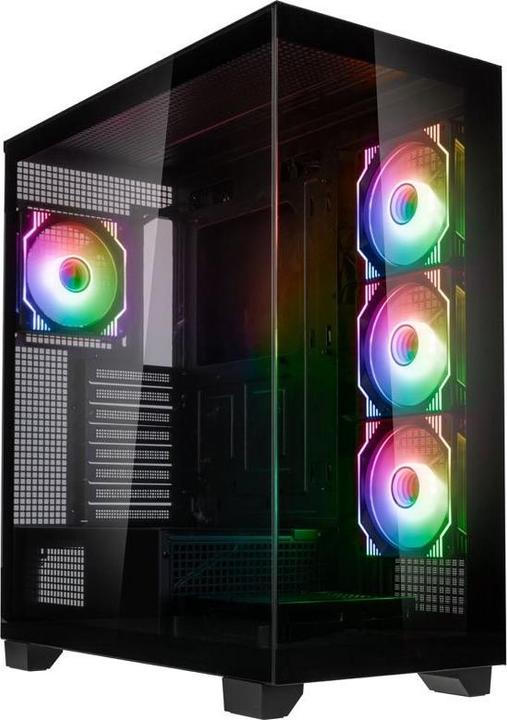 Produktbild Kolink Unity Arena ARGB Midi Tower Showcase - schwarz (E-ATX)