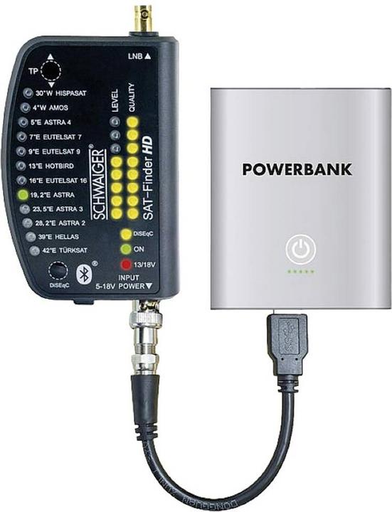 Immagine prodotto Schwaiger Sat-Finder HD incl. batteria (DiSEqC)