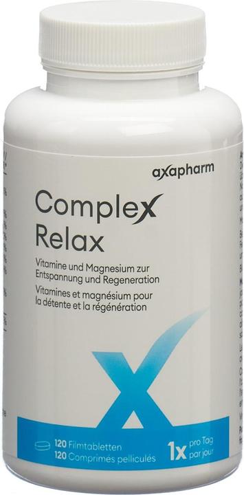 Actual product image Complex Relax film tablets tin (120 Piece, Pills, 219 g)