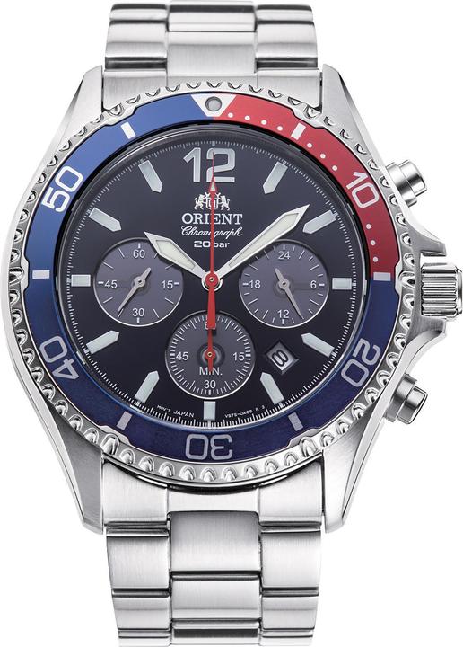 Produktbild Orient Mako - RA-TX0201L10B (Chronograph, Taucheruhr, 43 mm)