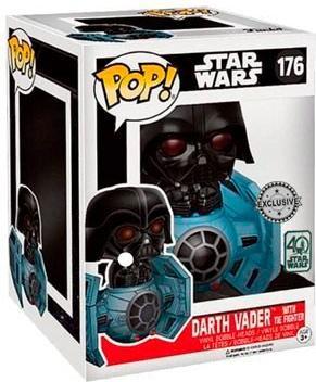Image du produit Funko Star Wars - POP! Dark Vador & Tie Fighter