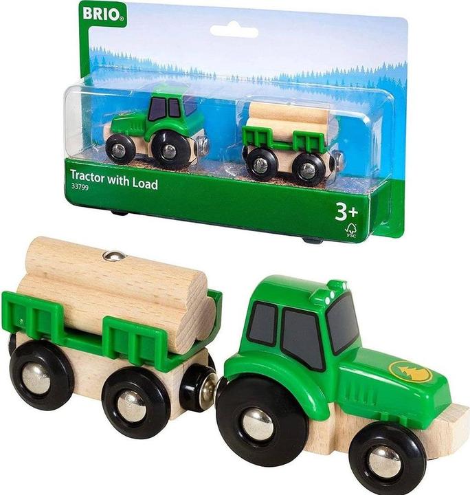 Immagine prodotto Brio Trattore di legno con carico