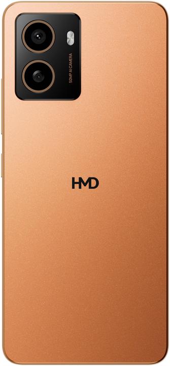 Actual product image HMD Pulse+ (128 GB, Apricot Crush, 6.56", Single SIM, 50 Mpx, 4G)