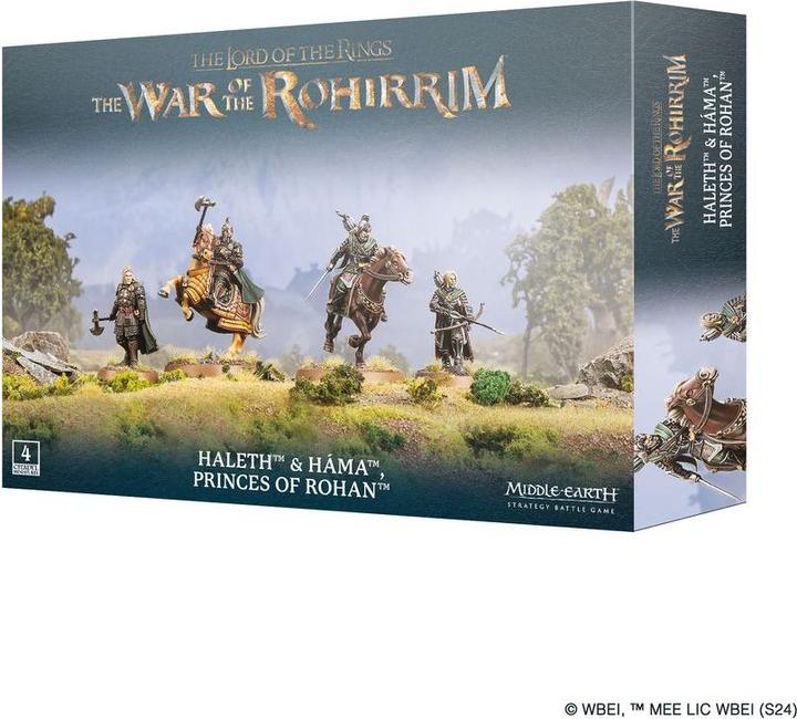 Image du produit Games Workshop Warhammer Middle Earth - Rohan Haleth & Hama, Princes du Rohan (Matières plastiques)