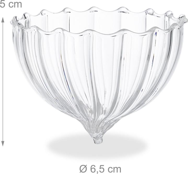 Image du produit Relaxdays 12x porte-bougies flottantes (12 x, 6.5 x 6.5 x 5 cm)