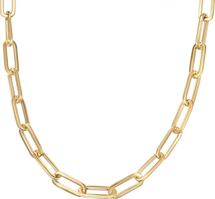 Lulu & Jane Damen Metall-Legierung gelbgold 43,0 cm Basiskette + 5,0 cm Verlängerung - 29559 (Metall-Legierung, 43 - 48 cm)