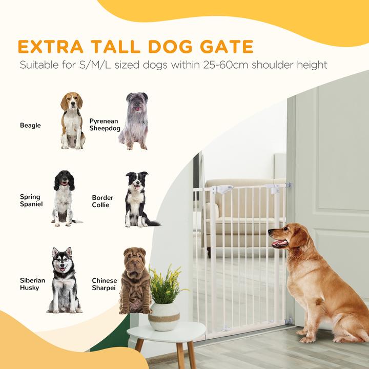 Actual product image PawHut Door guard with double lock (74 cm)