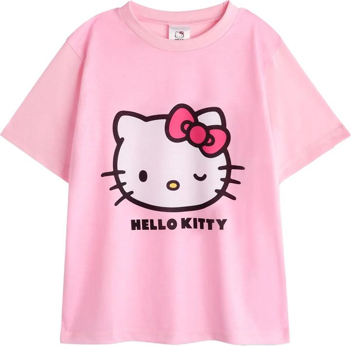 Actual product image Hello Kitty Girls Long Pyjama Set (Pack of 2) (116)