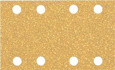 Produktbild Bosch Professional Zubehör EXPERT C470 Schleifpapier mit 8 Löchern für Schwingschleifer, 80 x 133 mm, G 100, 10-tlg. (100)