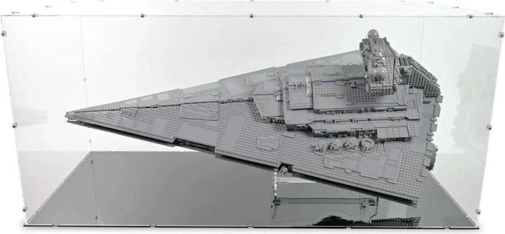 Immagine prodotto iDisplayit Espositore e supporto in acrilico per LEGO® 75252 Star Wars Imperial Star Destroyer (con base nera)