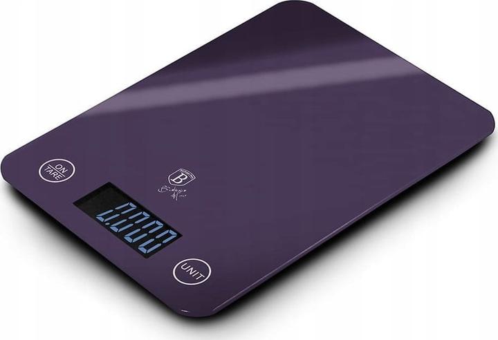 BerlingerHaus BH9364 Digital kitchen scale, capacity 5 kg Purple Eclipse Collec