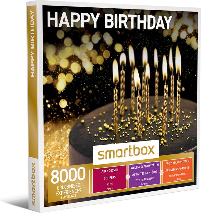 Actual product image Smartbox Happy Birthday (2 pers.)