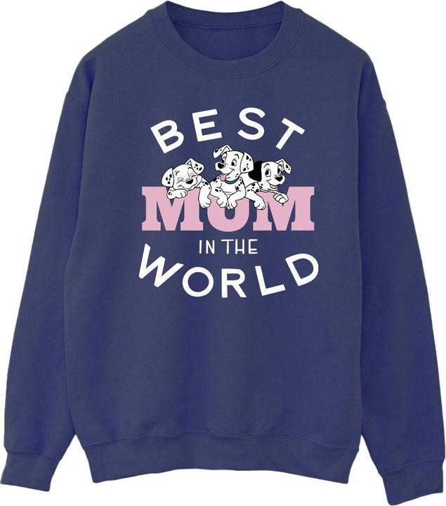 Immagine prodotto Disney 101 Dalmatians Best Mum In The World Felpa Uomo (S)