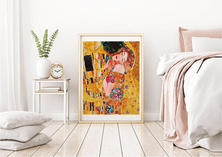 Actual product image Diamond Dotz Diamond Painting The Kiss (Klimpt)
