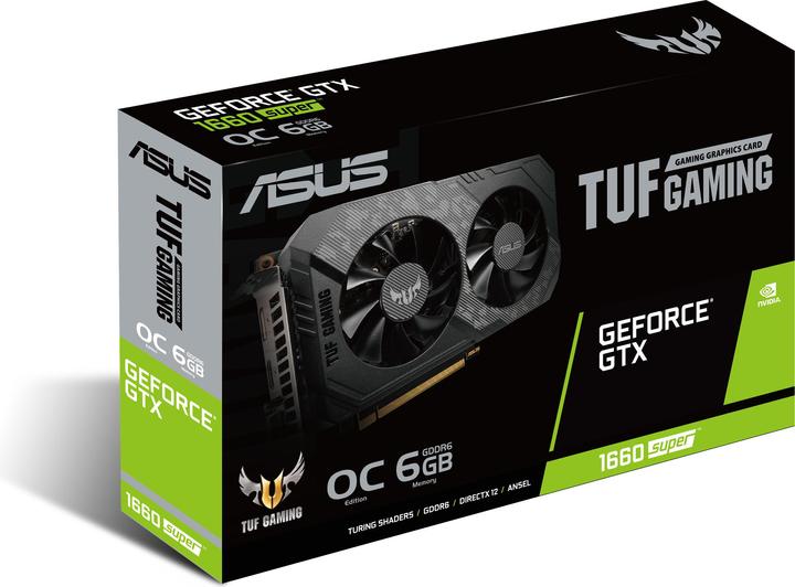 Produktbild ASUS GeForce TUF GTX 1660S O6G Gaming (6 GB)