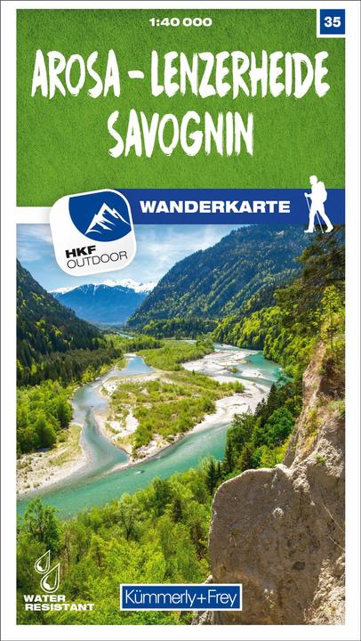 Immagine prodotto Mappa escursionistica 35 Arosa - Lenzerheide Savognin
