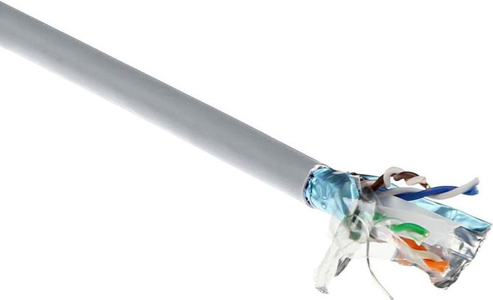 Produktbild CAT6A F/UTP solid twisted pair cable, PVC, AWG 23, CPR: B2ca, 305 m CAT6A F/UTP AWG23 SOLID 305M (F/UTP, CAT6a, 305 m)
