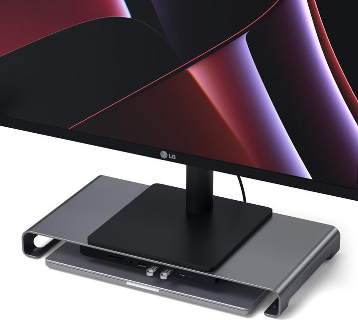 Produktbild Satechi USB-C Aluminum Monitor Stand Hub XL