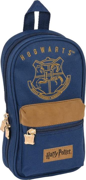 Produktbild Rucksack mit Federtaschen Magical Braun Marineblau (12 x 23 x 5 cm) (33 Stücke)