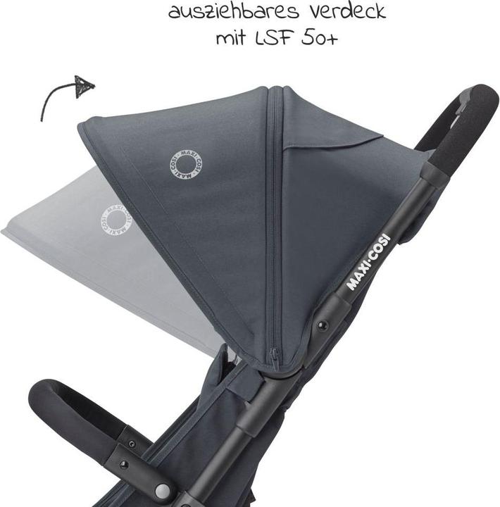 Image du produit Maxi-Cosi Lara2 Essential Graphite (cadre noir)
