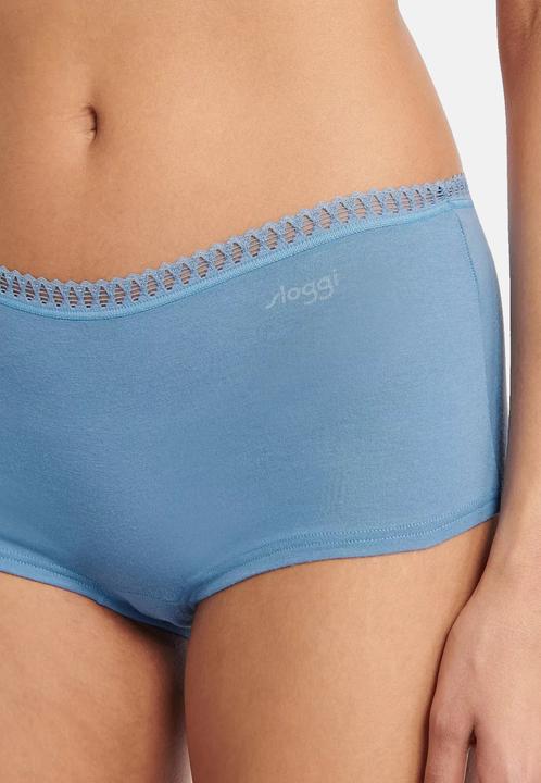 Produktbild Sloggi Unterhose GO CRUSH SHORT Panty 3er Pack (L, 3er Pack)