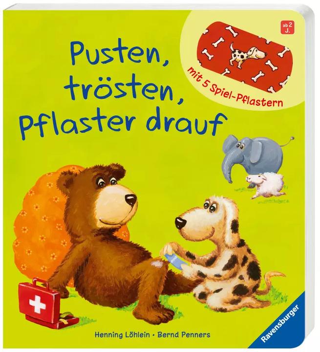 Produktbild Ravensburger Pusten, trösten, Pflaster drauf! (Deutsch, Bernd Penners, Henning Löhlein, 2013)