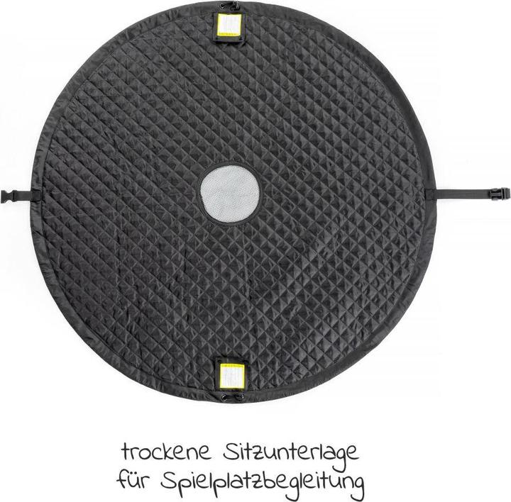 Image du produit Zamboo Couverture d'éveil Couverture d'éveil 2en1 - Sac et tapis de sol - Gris