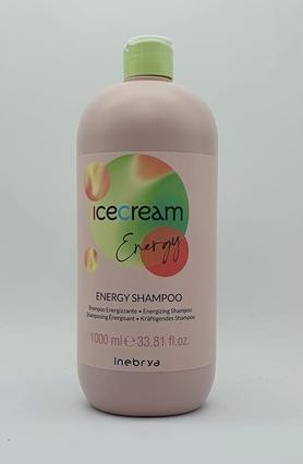 Inebrya Ice Cream Energy szampon przeciw wypadaniu włosów 1000ml (1000 ml, Liquid shampoo)