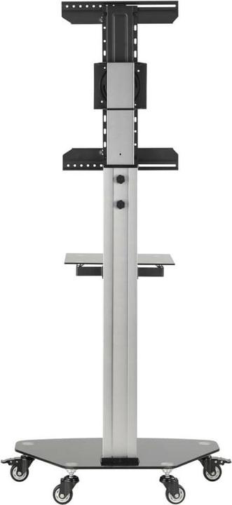 Actual product image Eaton TRIPPLITE Premier Rolling TV Cart for 93,98cm 37Zoll to 177,8cm 70Zoll Displays Black Glass Ba (Monitor, 70", 79 kg)
