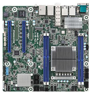 AsRock Moederbord EPYC3451D4U-2L2T2O8R micro-ATX EPYC 3451 (16C/32T) Single (SP4, AMD SoC, mATX)
