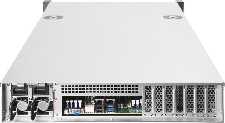 Actual product image Silverstone RM22-312 rackmount server case, 2U, E-ATX