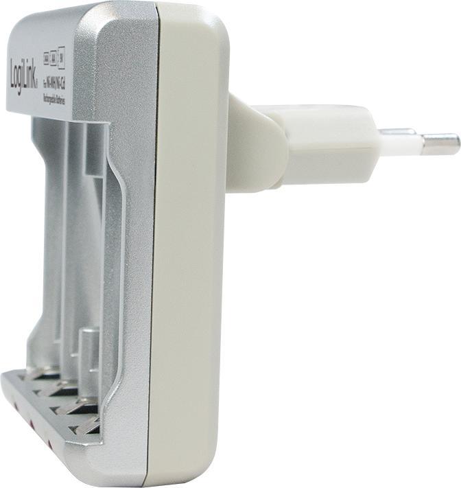 Immagine prodotto LogiLink Caricabatterie (1 pz., 9V Block, AAA, AA, Caricabatterie senza batteria)