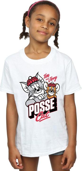Image du produit Tom & Jerry - T-shirt POSSE CAT - Fille (140, 146)