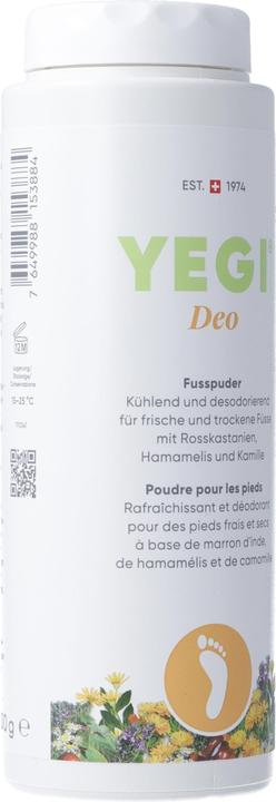 Yegi Fusspuder Pdr (Fussdeodorant & -puder, 100 ml)