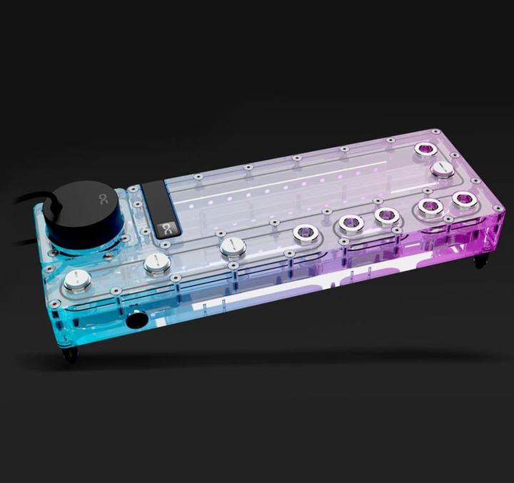 Produktbild Alphacool Core Distro Plate 360 Rechts mit VPP Pumpe