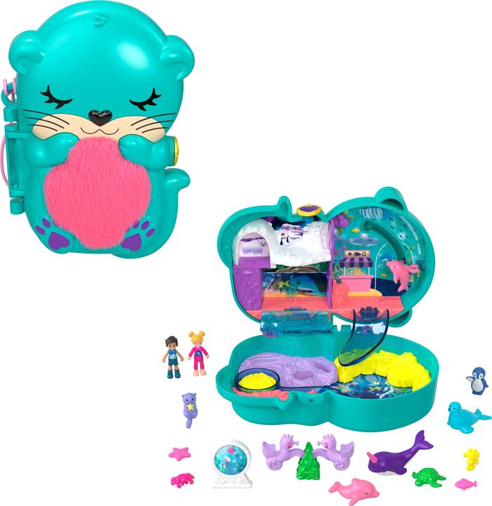 Actual product image Polly Pocket Otter Aquarium Compact