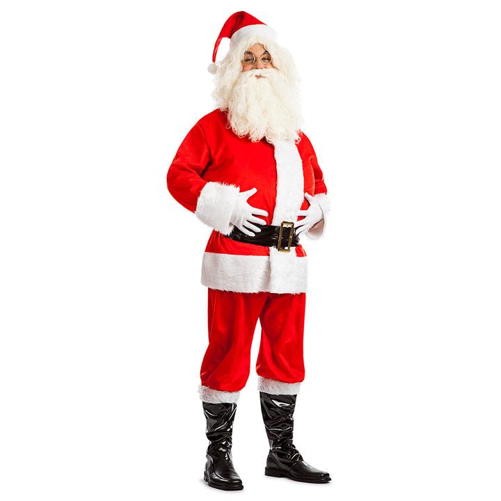 Immagine prodotto Boland Costume tradizionale di Babbo Natale deluxe con cappello, giacca, cintura, pantaloni e stivali (XL)